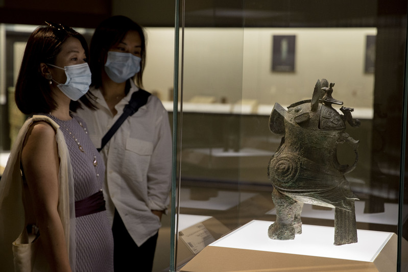 上海博物馆重磅考古大展“宅兹中国——河南夏商周三代文明展”开幕-
