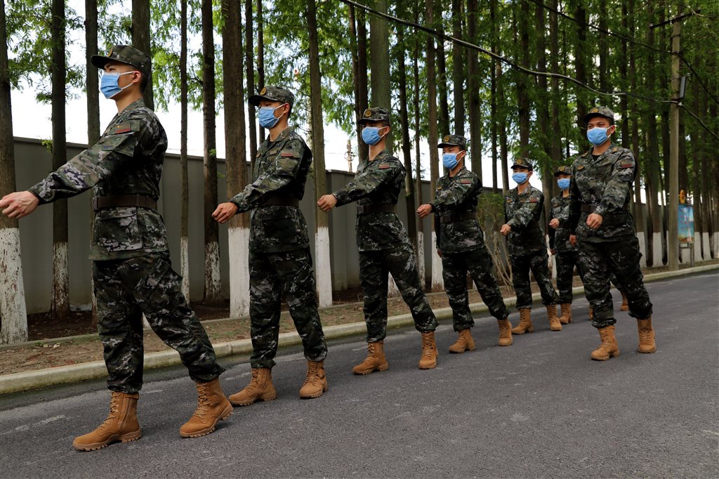 21武警夏季作训服图片