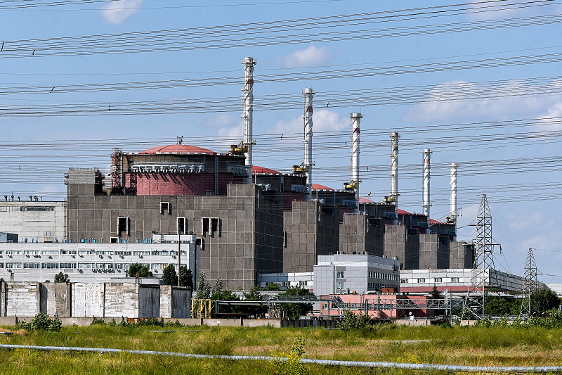 扎波罗热核电站。人民视觉 资料图