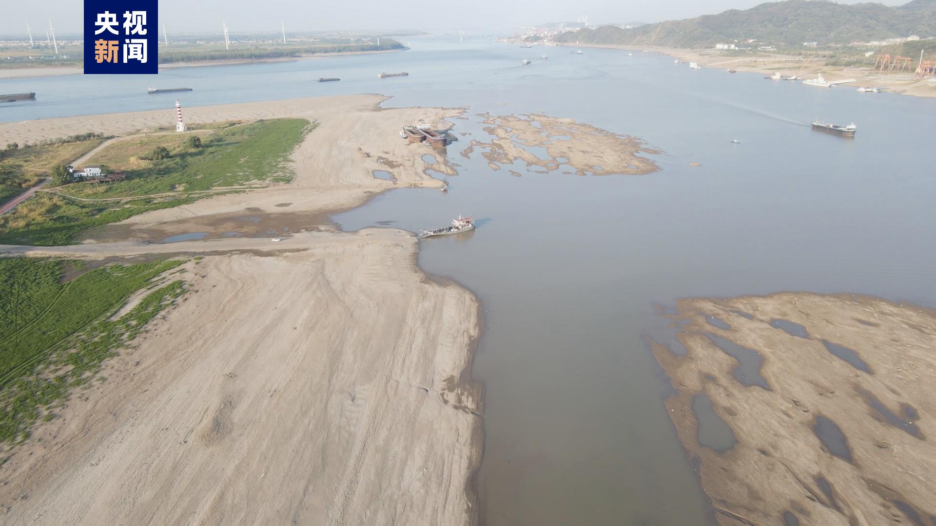 鄱阳湖刷新历史最低水位，江西首次发布枯水红色预警插图