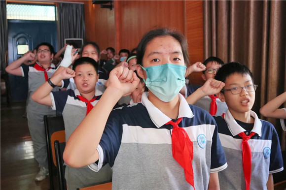 [浦东]周浦育才学校:百舸争流千帆渡 扬帆再启新征程——六年级新生
