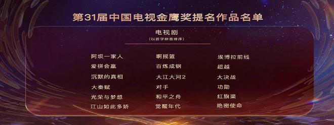 第14届金鹰节官宣 11月4日至7日在湖南长沙举行