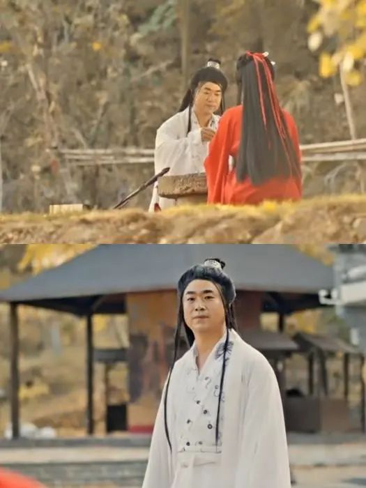 解伟抖音视频截图。 图片