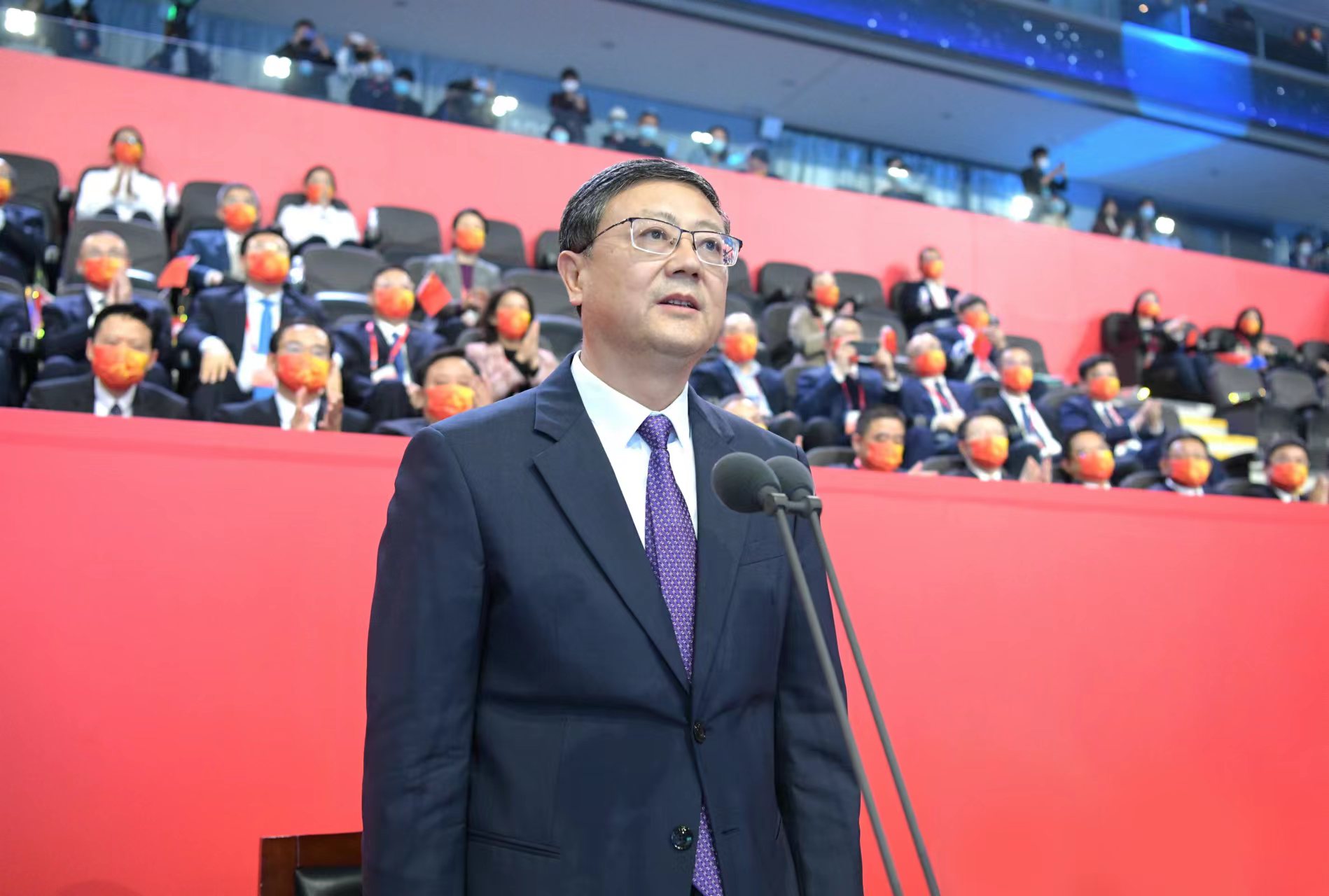 上海市第十七届运动会开幕