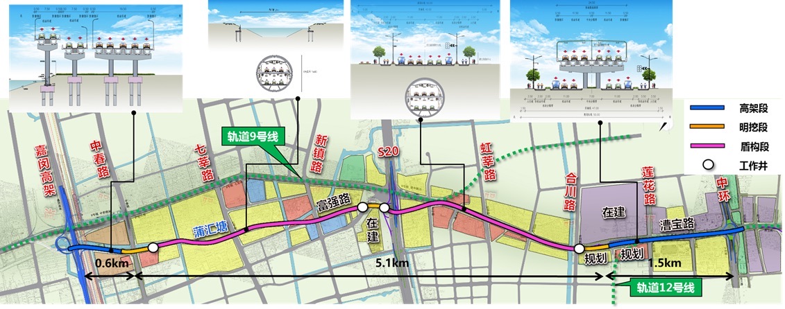 漕宝路快速路规划图图片