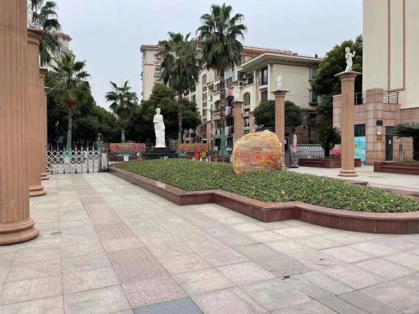 "丽都城假日景苑小区业委会主任程年生向记者介绍说,丽都城假日景苑