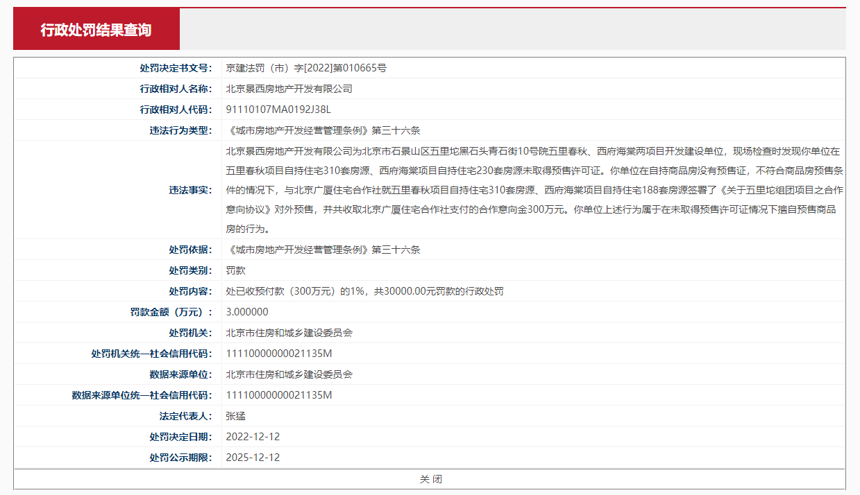 
广州儿童医院黄牛代挂号电话票贩子号贩子网上预约挂号,住院检查加快,无证擅自预售商品房 北京景西房地产公司被罚