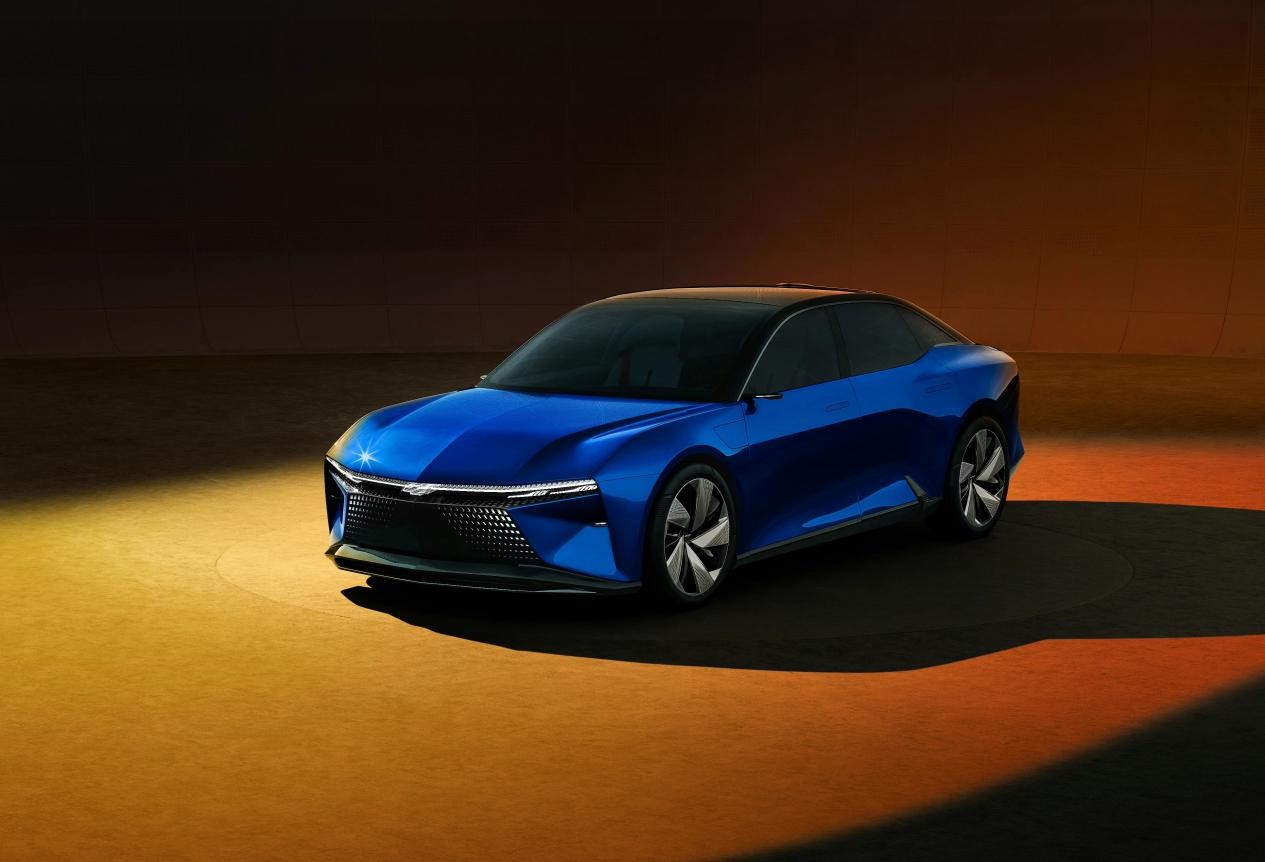 首款奥特能纯电概念车fnr-xe亮相广州车展,雪佛兰奥特能时代来了!