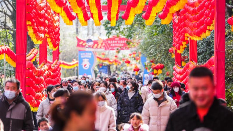 新华全媒｜镜头里的中国年——精彩庙会 烟火大集