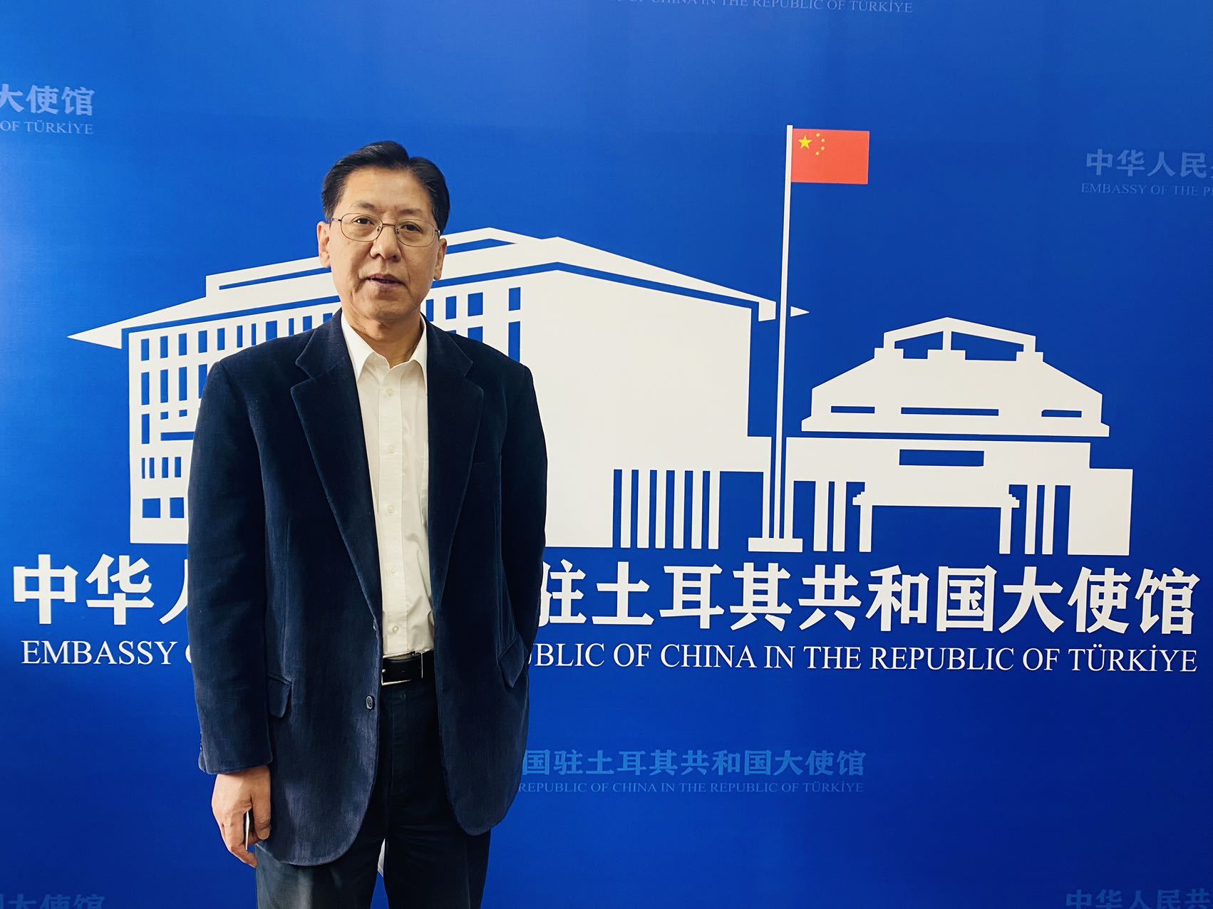 中国驻土耳其大使刘少宾当地时间2月15日,中国驻土耳其大使刘少宾就