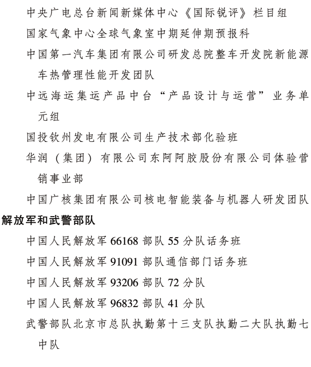 2022年度全国三八红旗手标兵、全国三八红旗手、全国三八红旗集体全名单公布