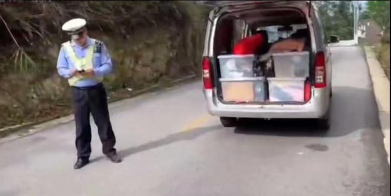 上海各大医院黄牛代挂号电话票贩子号贩子网上预约挂号,住院检查加快,网友自驾游携带大量生活用品被查,交警:人货混装,批评教育