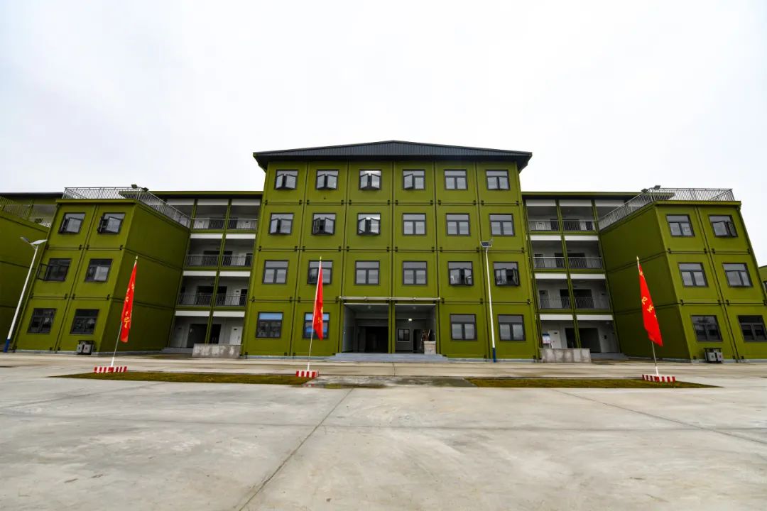 资料图:73集团军的移动营房