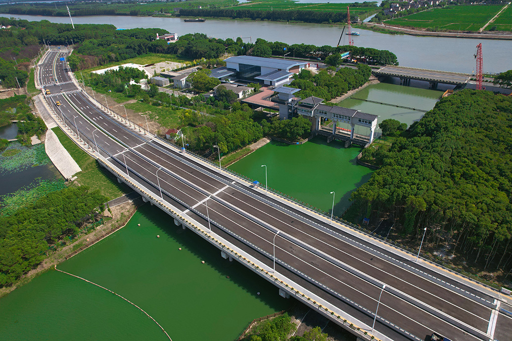 助力“缝合”沪苏浙皖，G318沪青平公路方厅水院段通车