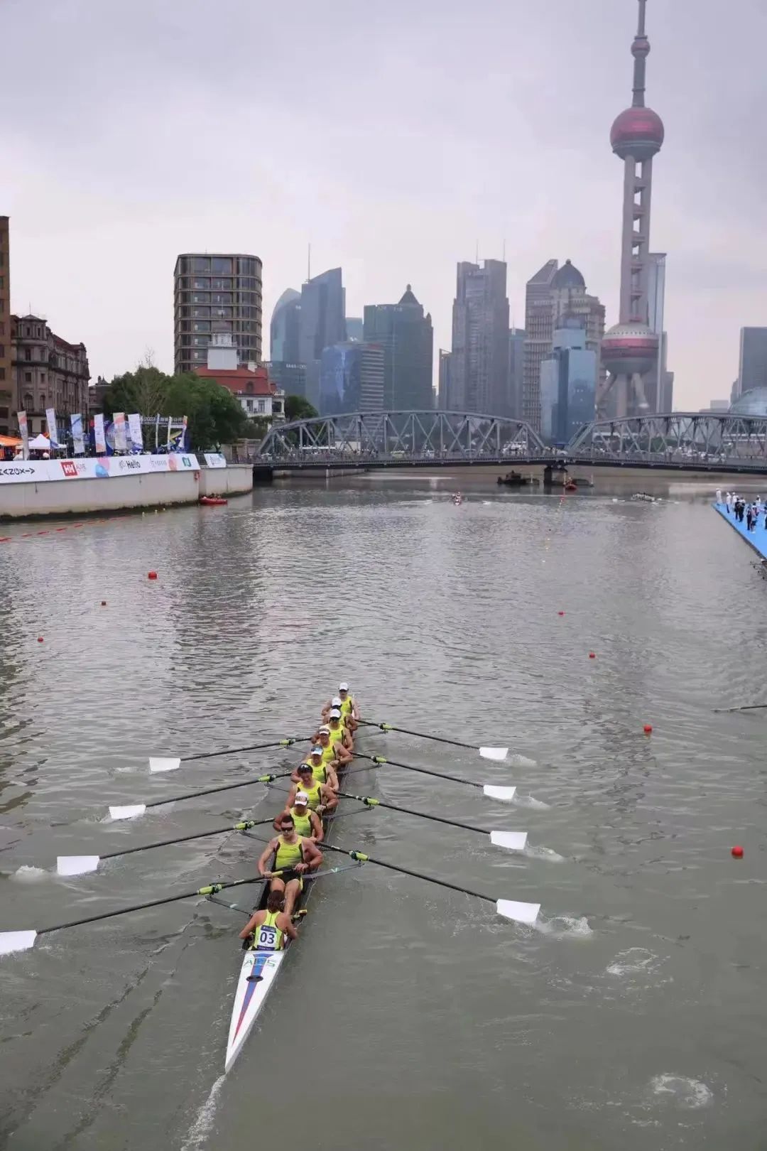 苏州河上书写“新故事” 2023上艇公开赛有了“国际范儿”