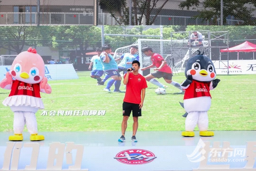 颜骏凌、李圣龙助力，上海这项中学生足球天下交流赛举办