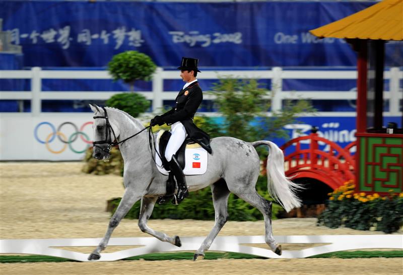 (北京奥运)(21)马术——中国运动员首次亮相奥运马术比赛场