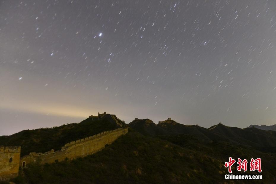 资料图：天琴座流星雨如约而至。