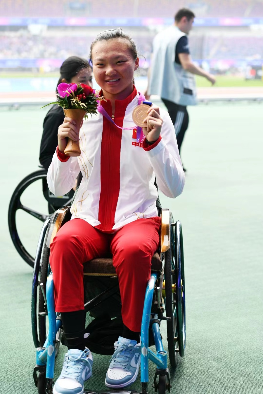 兰涵钰得冠  朱德春 摄