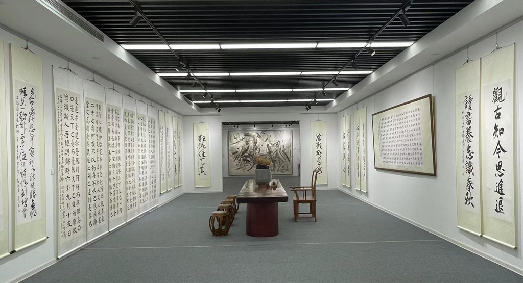 “春以及·书蕴文心”书法艺术铺在上海以及美术馆揭幕