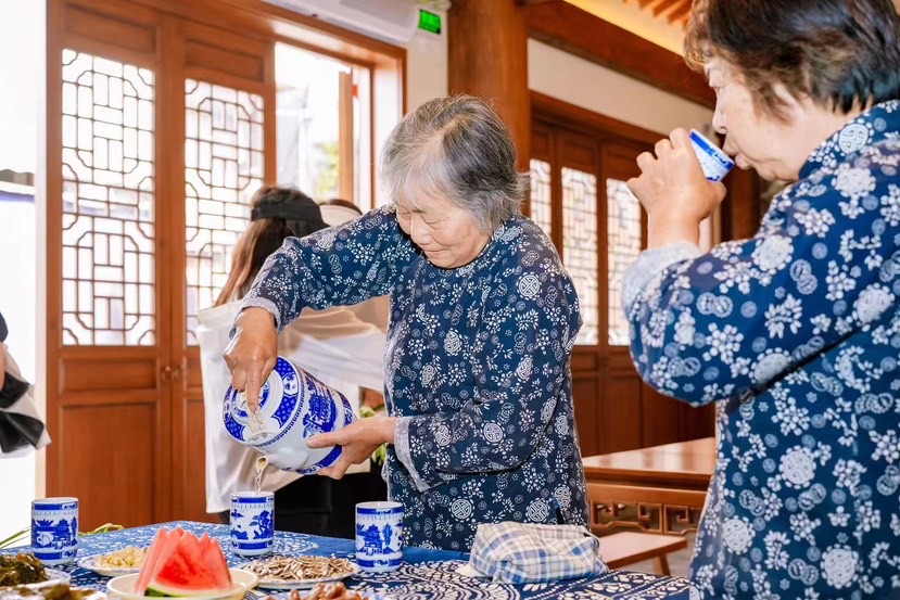 青浦非遗展现勾当表态金泽古镇 首张青浦田山歌专辑《田音乡曲》发布