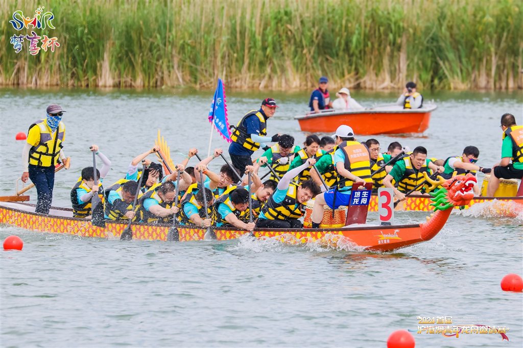 龙舟赛现场(团市委供图下同)