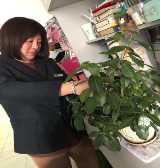 校园关闭,华东理工这位宿管阿姨为学生宿舍里的小花小鱼"续命"