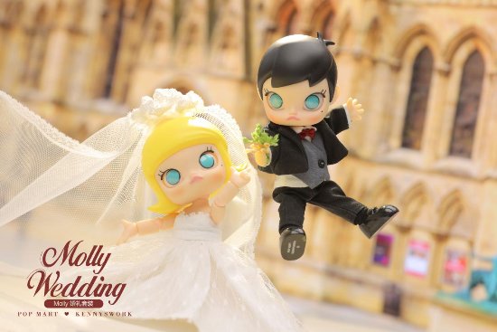 ベビーグッズも大集合 Molly婚礼套装梦幻推出快来签收泡泡玛特给你的甜蜜邀请函 その他
