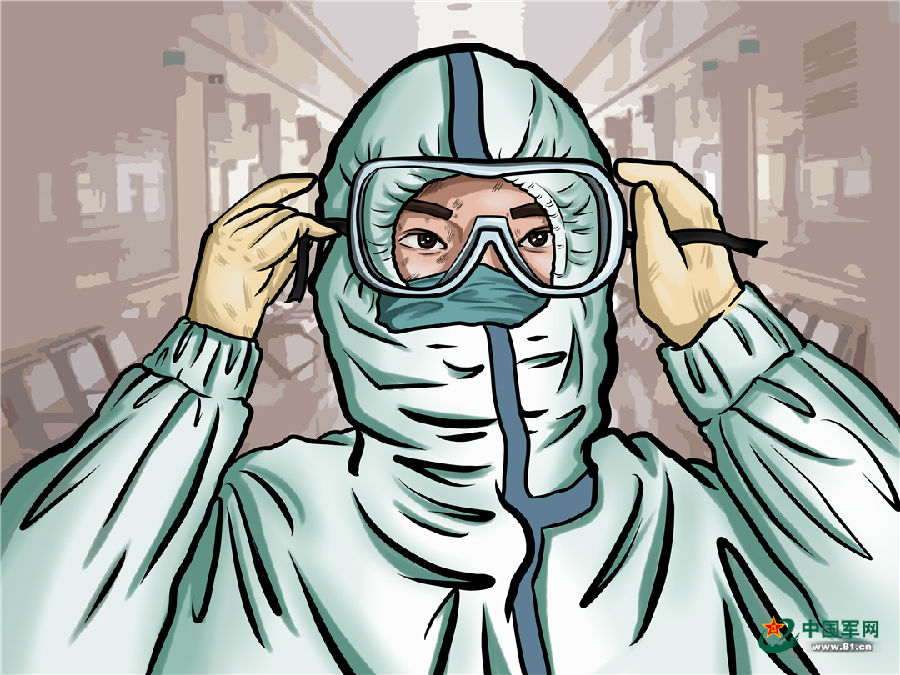 手绘漫画| @"疫"线勇士:向你致敬,我们的英雄